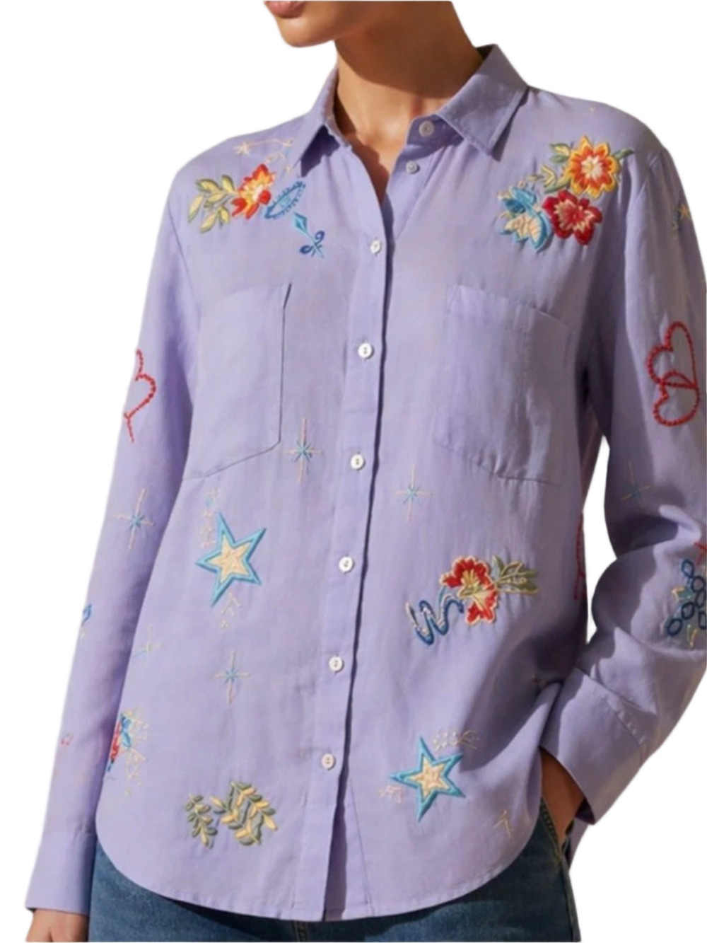 140. NWT WOMENS KYLA SEO S (FIT XL) DETAIL TOP - Picture 1 of 4